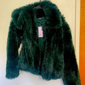 NWT FOREST GREEN JACKET